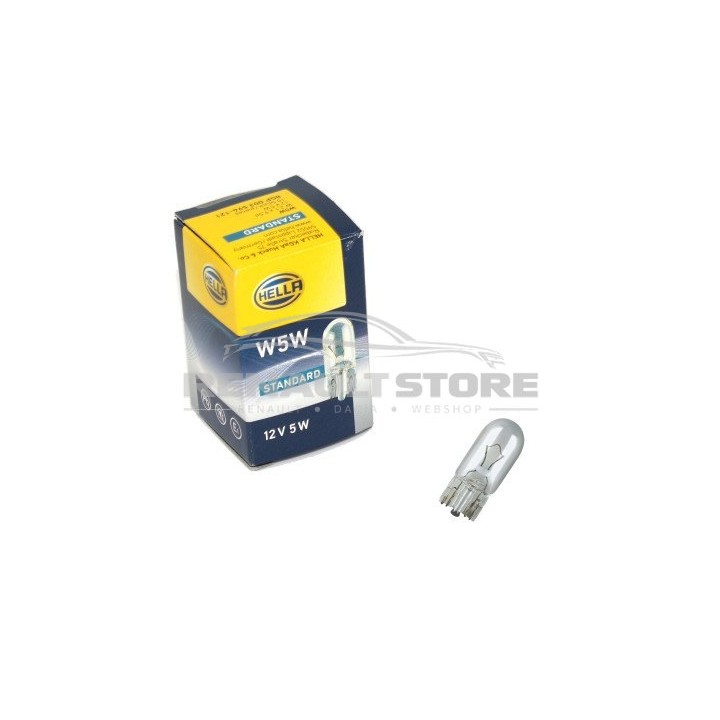 Renault alkatrészek, Hella 8GP003594-121 W5W izzó