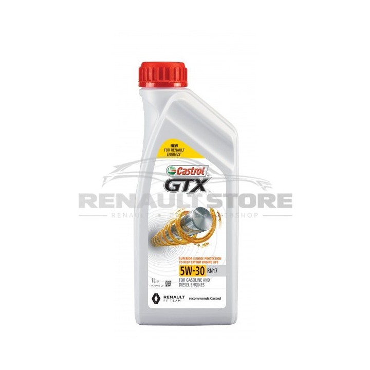 Castrol GTX 5W-30 motorolaj RN17 Specifikáció 1 literes kiszerelés