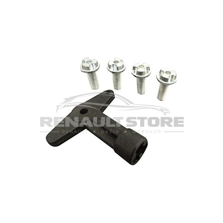 Renault gyári alkatrészek, Renault 7700422600 lopásgátló csavar készlet