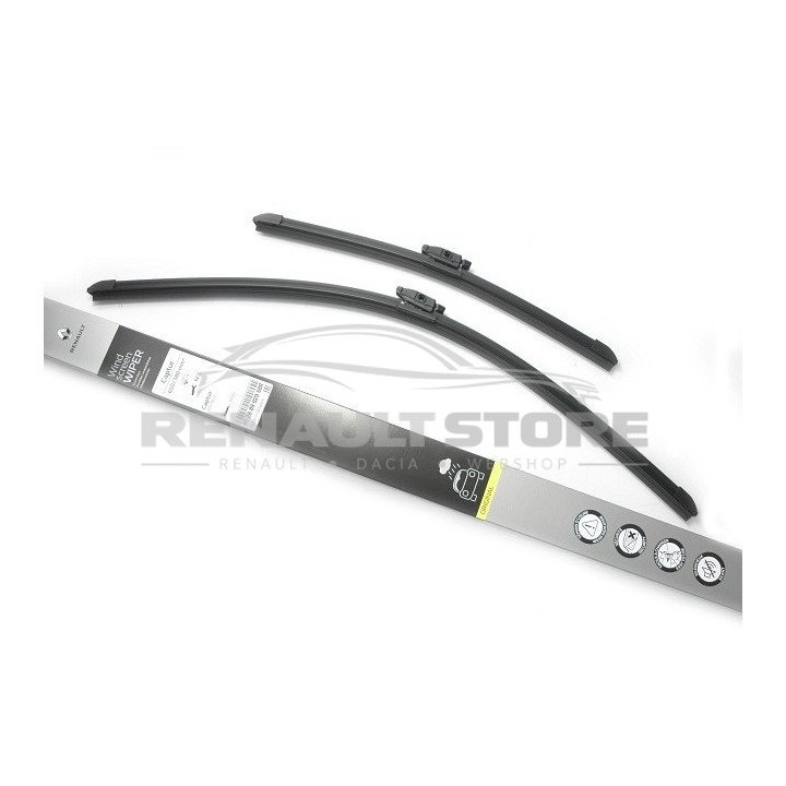 Renault gyári alkatrészek, Renault 288902958R első ablaktörlő lapát készlet.