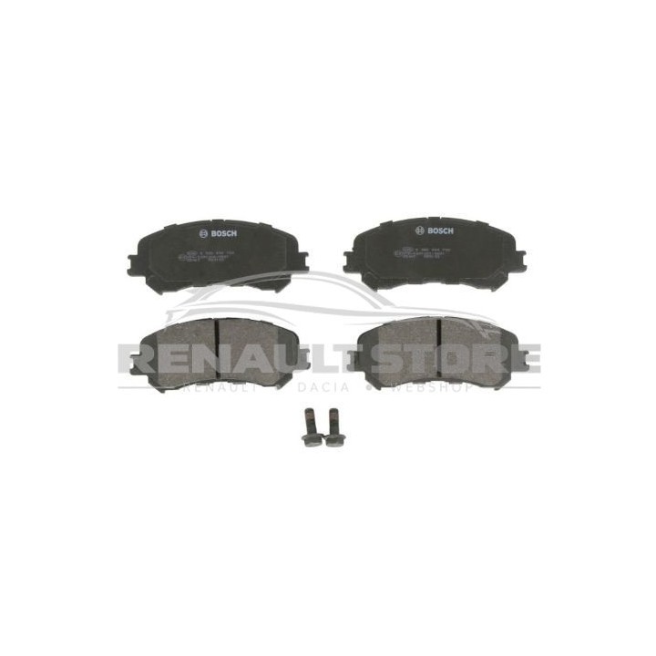 Renault alkatrészek, Bosch 0986494722 első fékbetét készlet.