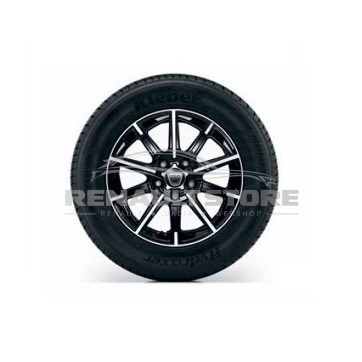 Dacia gyári alkatrészek, Dacia 8201698552 16" Olinda fekete felni.