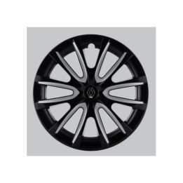 Renault 15" NADI 7711943940 szürke-fényes fekete 4 db-os dísztárcsa készlet