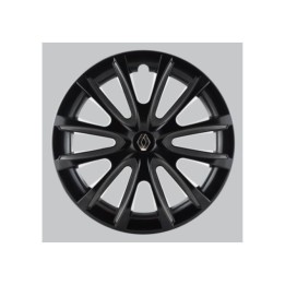 Renault 14" NADI 7711943942 sötét szürke-fényes fekete 4 db-os dísztárcsa készlet