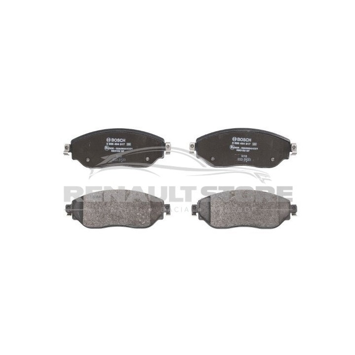Renault alkatrészek, Bosch 0986494817 első fékbetét