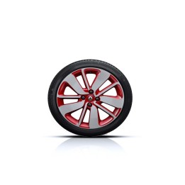 Renault alkatrészek,Renault 403006450R Drenalic 17" piros alufelni