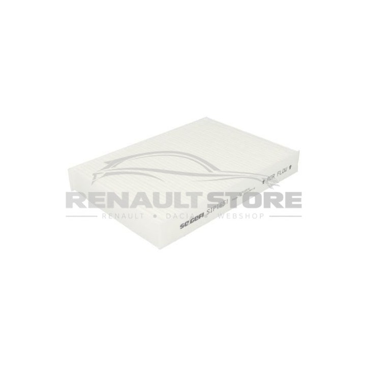 Renault alkatrészek, Purflux AH143 normál pollenszűrő
