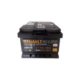 Renault gyári alkatrészek, Renault 7711130087 akkumulátor 47Ah/420 A