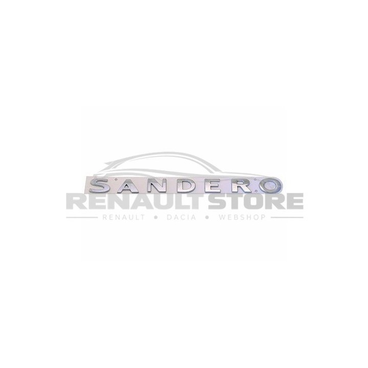 Dacia gyári alkatrészek, Dacia 908899252R Sandero felirat