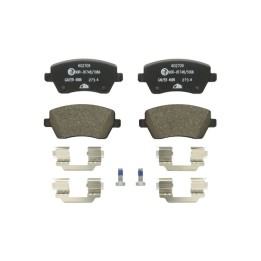 Renault alkatrészek, ATE 13.0460-2709.2 első fékbetét Renault 410608481R megfelelő
