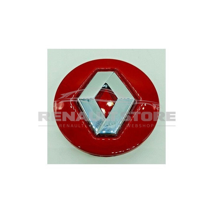 Renault Clio IV piros felniközép 403151546R, Renault gyári alkatrészek