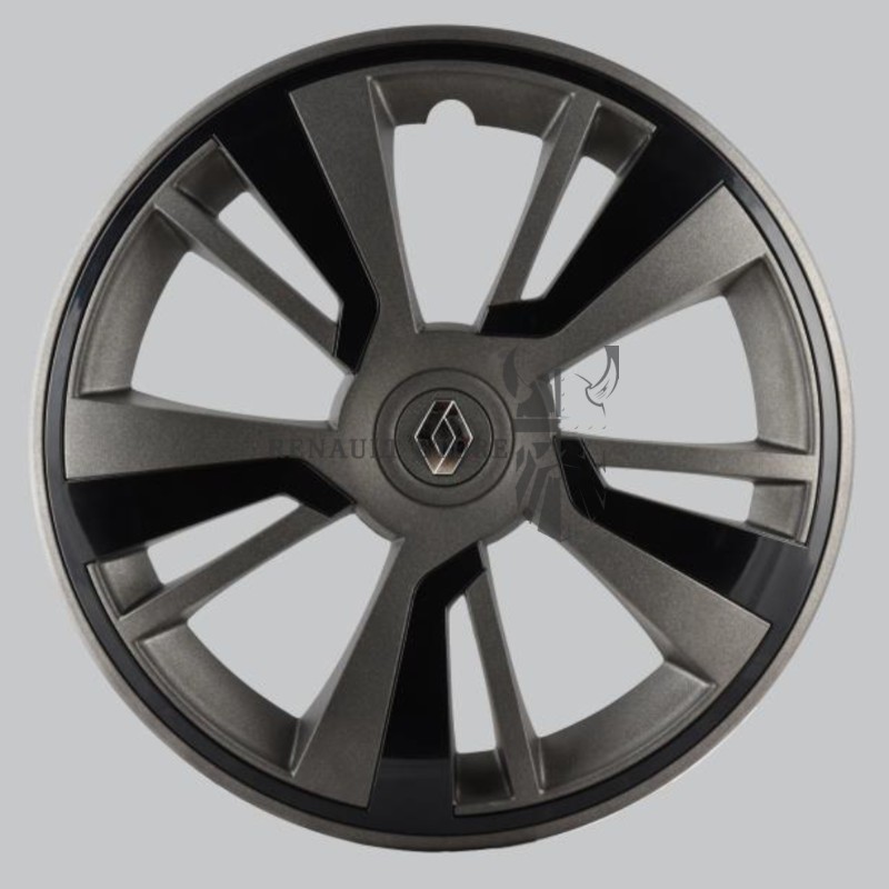 Renault gyári OZUR 15" grafit szürke dísztárcsa, Renault 7711943937