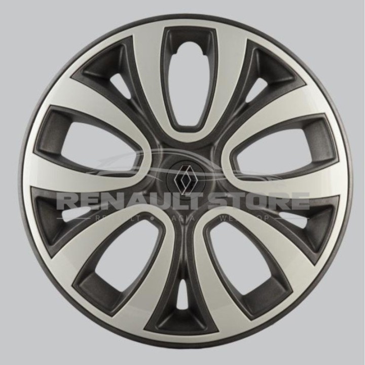 Renault 14" TAGE grafit szürke 7711943930 4 db-os dísztárcsa készlet