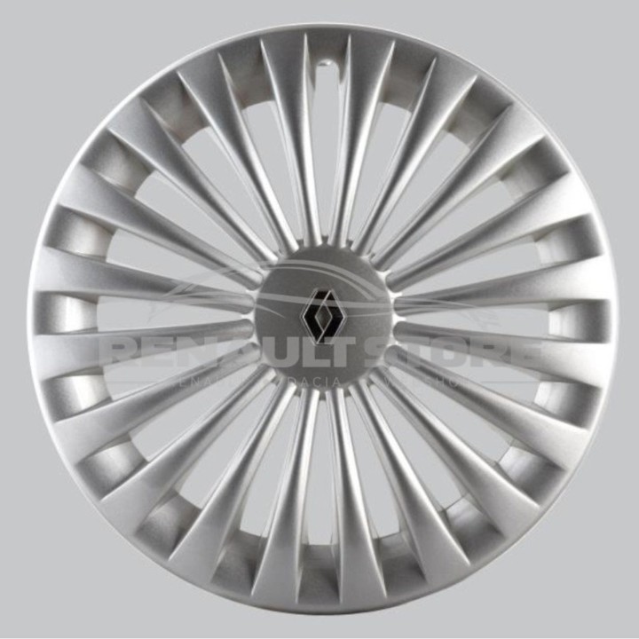 Renault 15" NOKA 7711943946 szürke 4 db-os dísztárcsa készlet