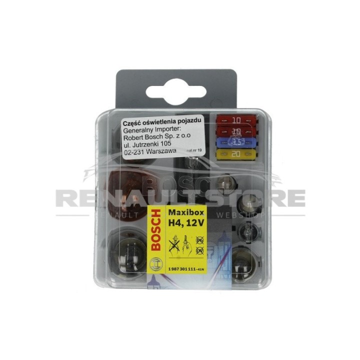 Bosch alkatrészek, Bosch H4 1987301111 izzókészlet