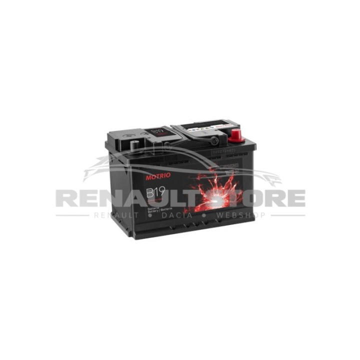 Renault gyári alkatrészek, Motrio 8550503608 akkumulátor 60Ah / 510A