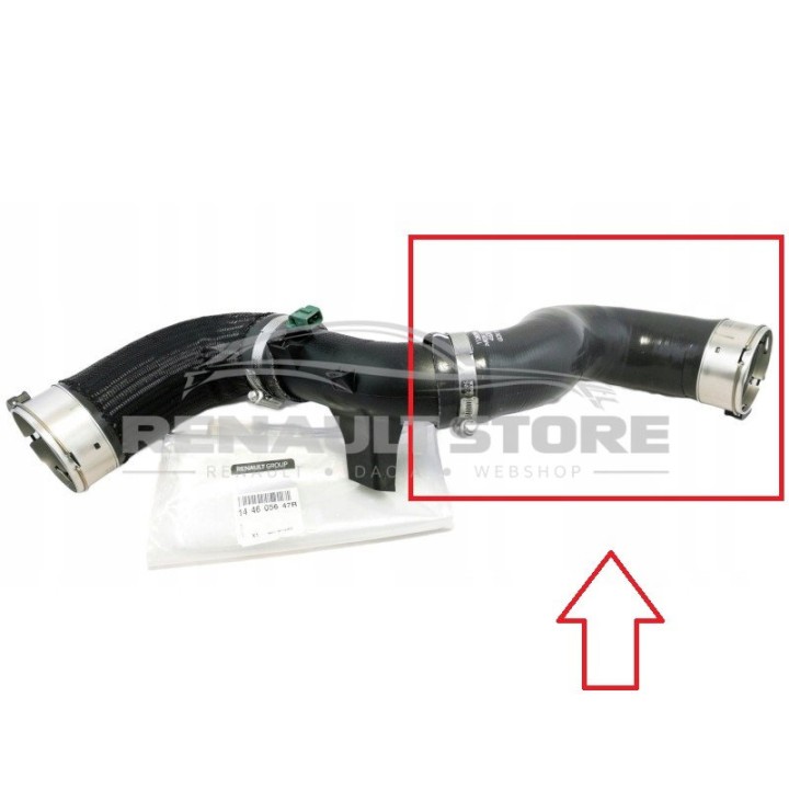 Renault alkatrészek, Thermotec DCR203TT intercooler cső (1446605647R)