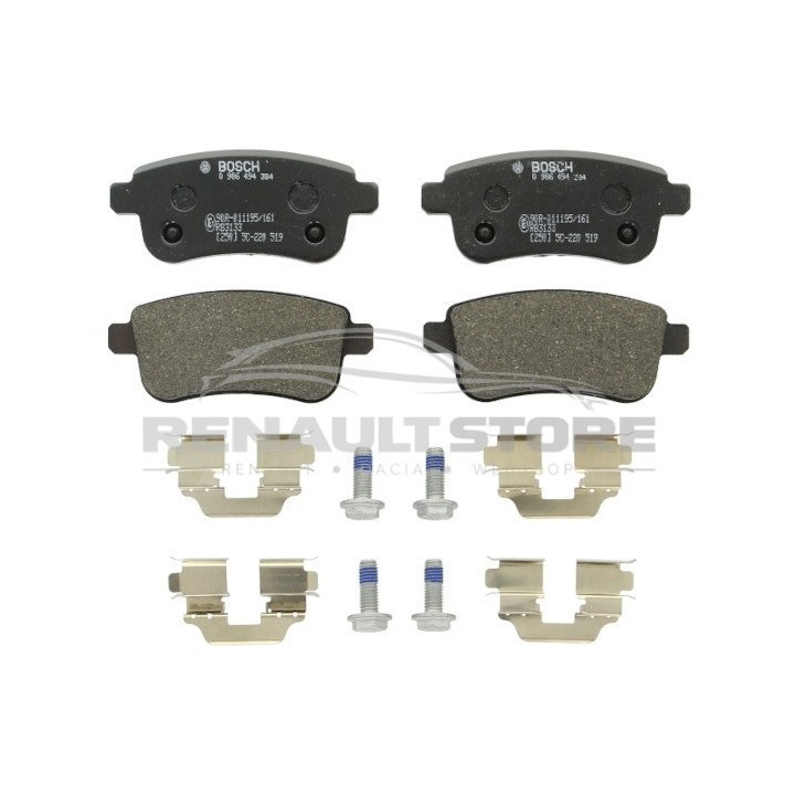 Renault alkatrészek, Bosch 0986494384 hátsó fékbetét (440603558R)