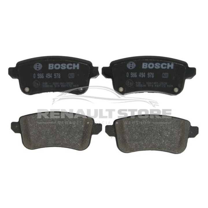 Renault alkatrészek, Bosch 0986494978 hátsó fékbetét (440603558R)
