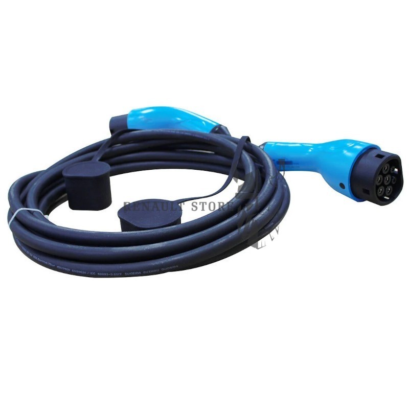 Renault gyári alkatrészek, Renault 7711943518 töltőkábel fali - 20A - 6,5 m