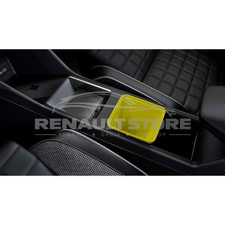 Renault gyári alkatrészek, Renault 685600746R kis méretű sárga tároló