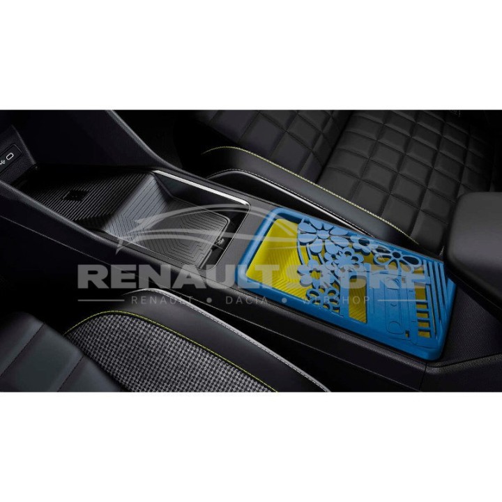 Renault 685605517R R4 nagy méretű tárolódoboz fedél "loveR4" kék