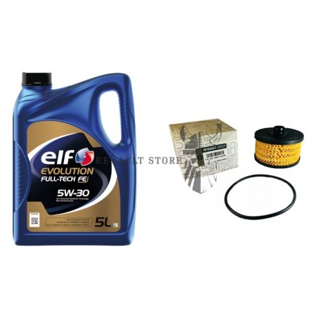 Renault Scenic III olajcsere kit-Elf 5W-30 Full-Tech FE motorolaj,152095084R