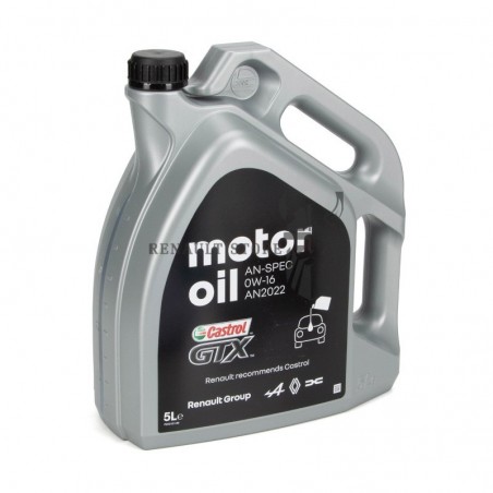 Renault gyári alkatrészek, Renault 7711382295 0W-16 5L motorolaj