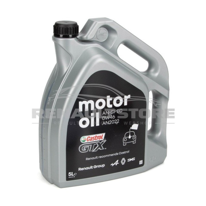 Renault gyári alkatrészek, Renault 7711382295 0W-16 5L motorolaj