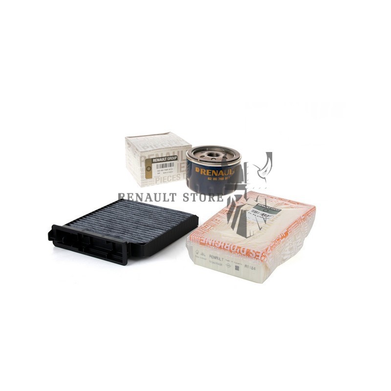 Renault gyári szűrőszett (8201370532 + 165469040R + 8200768913) – Clio III, Modus