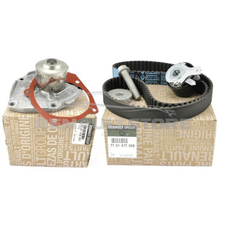 Renault gyári alkatrészek, Renault 119A07049R vezérlés készlet vízpumpával