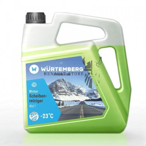 WÜRTEMBERG téli szélvédőmosó folyadék, citrom-lime illattal