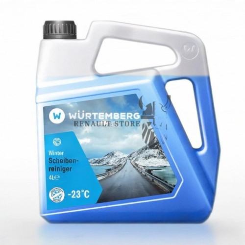 Würtemberg téli szélvédőmosó -23°C 4 Liter (Oceanj)