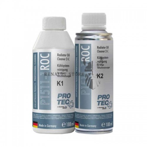 A PRO-TEC P1511,nagy hatékonyságú olajos hűtőrendszer tisztító adalék