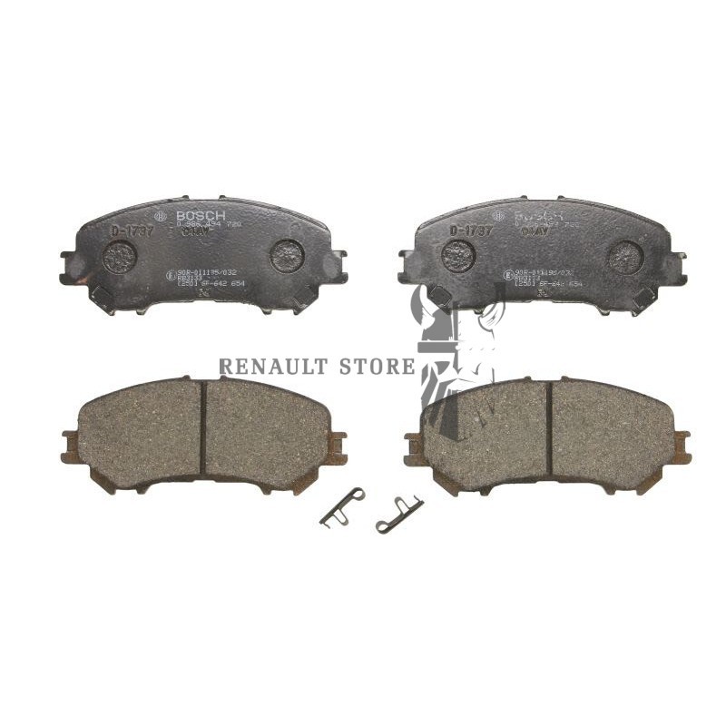 Bosch 0986494720 első fékbetét Renault 410604EA0A megfelelő