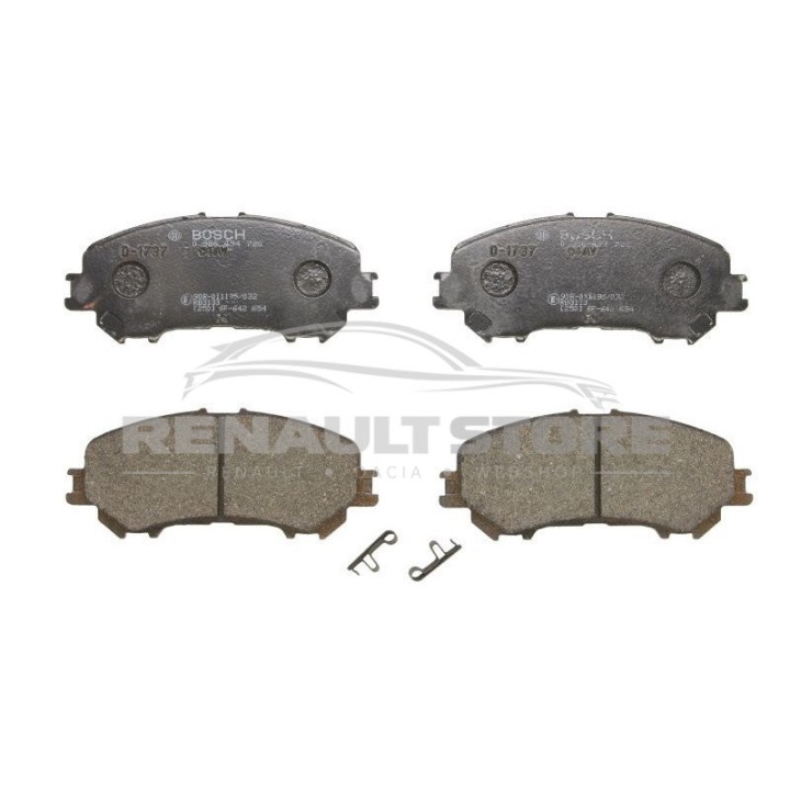 Bosch 0986494720 első fékbetét Renault 410604EA0A megfelelő
