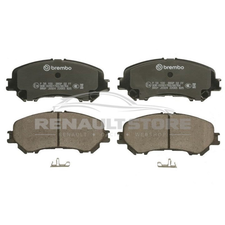 Brembo P56100 első fékbetét Renault 410604EA0A megfelelő