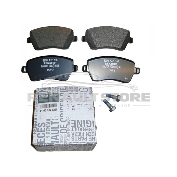 Renault 410608481R első fékbetét készlet Dacia és Renault modellekhez