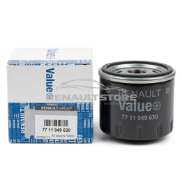 Renault Value+ olajszűrő – 7711949630 – 8200768927 megfelelője